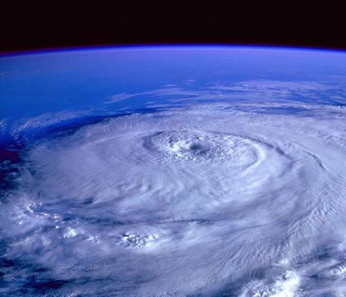 hurricane satellite image
